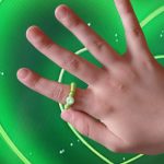 Зелен пръстен с сърце